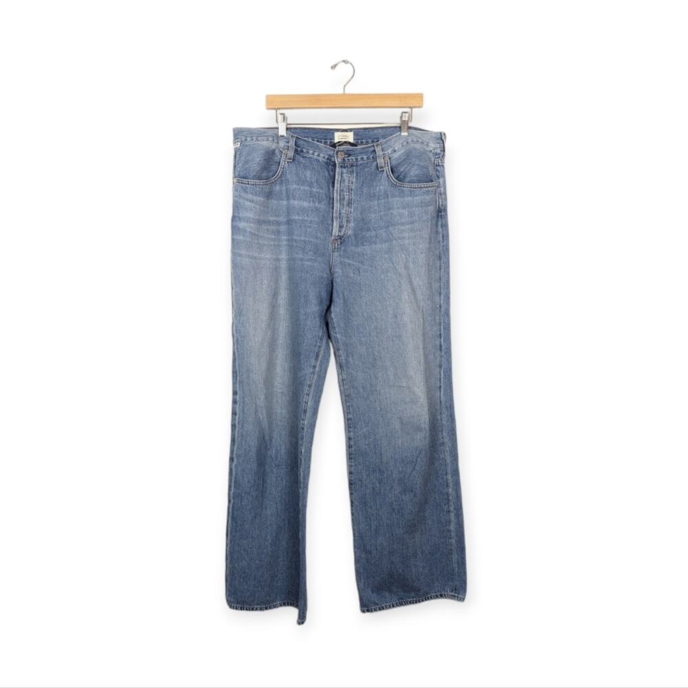 Citizens of Humanity Annina High Rise Wide Leg Jeans Size 33
